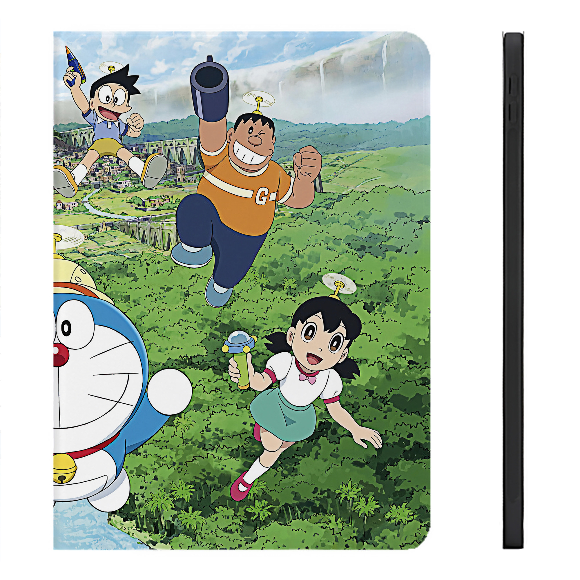 （画像用） ドラえもん Doraemon IPadケース ペンホルダー付き ブックスタイルデザイン